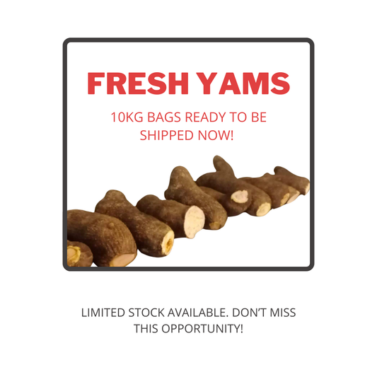 Fresh Yams -10kg bag LIMITED